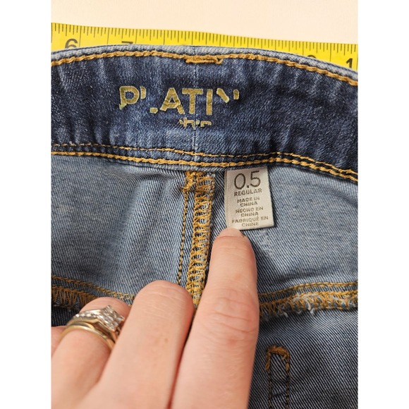Chicos platinum ultimate fit size 0.5 regular (6) jeans pants career casual * - Picture 5 of 8